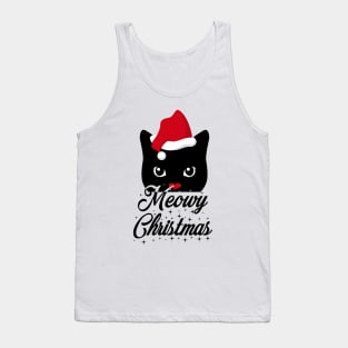 Meowy Christmas Tank Top